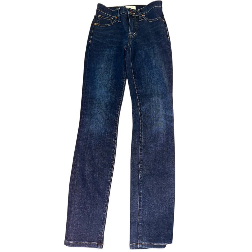 Madewell 9" Mid-Rise Skinny Jeans – Size 23 – Dark Wash (sz0)